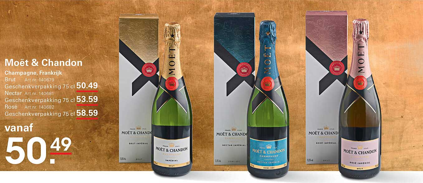 Moët & Chandon Champagne, Frankrijk