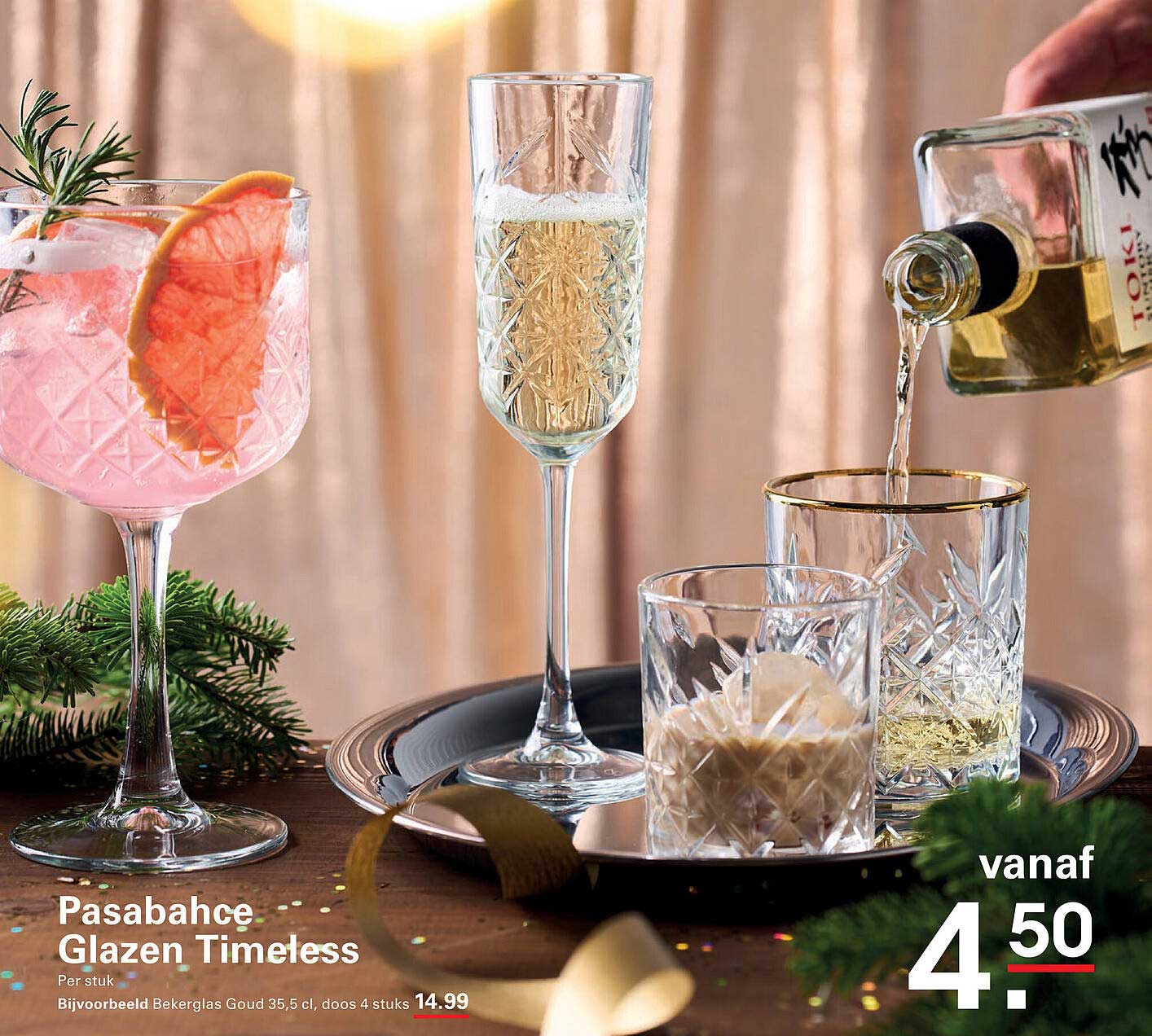 Pasabahce Glazen Timeless