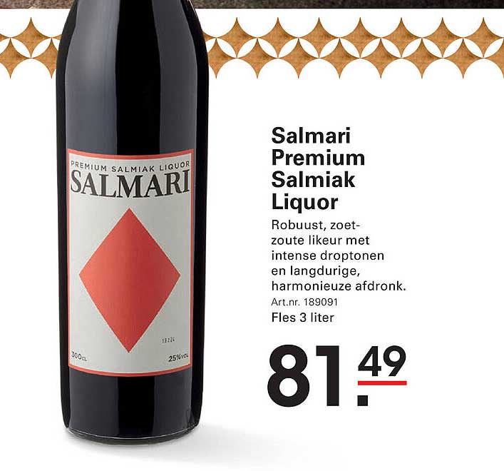 Salamari Premium Salmiak Liquor