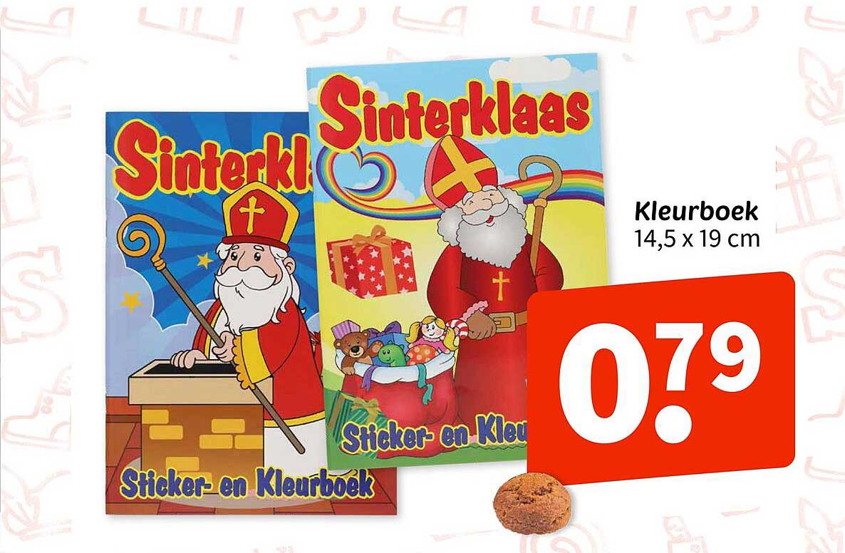 Sinterklaas Sticker- en Kleurboek