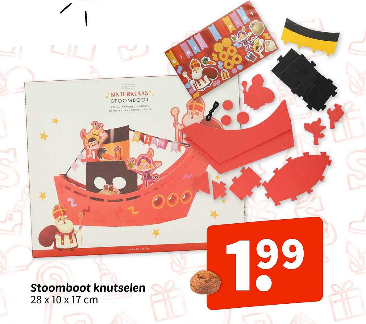 Stoomboot knutselen