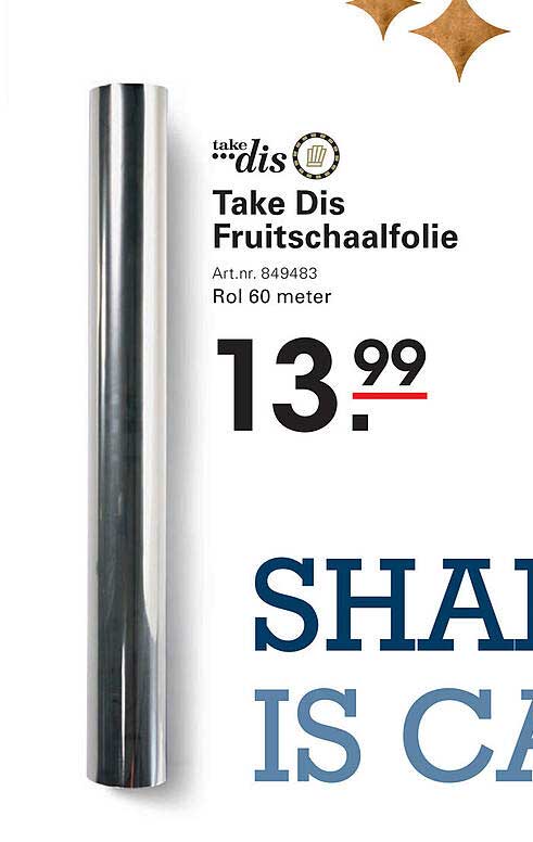Take Dis Fruitschaalfolie