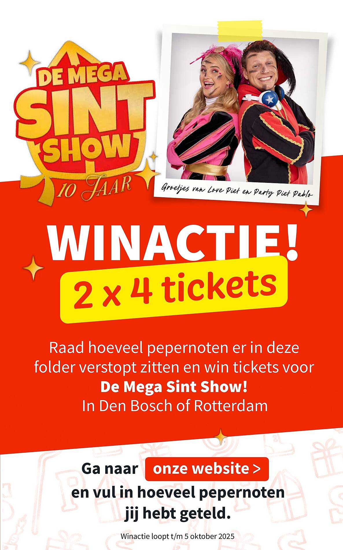 WINACTIE! 2 x 4 tickets