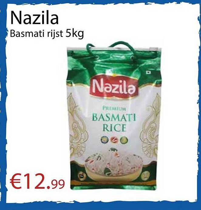 Nazila Basmati rijst