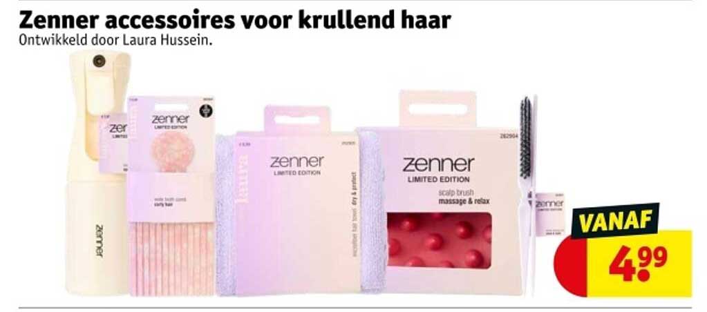 Zenner accessoires voor krullend haar