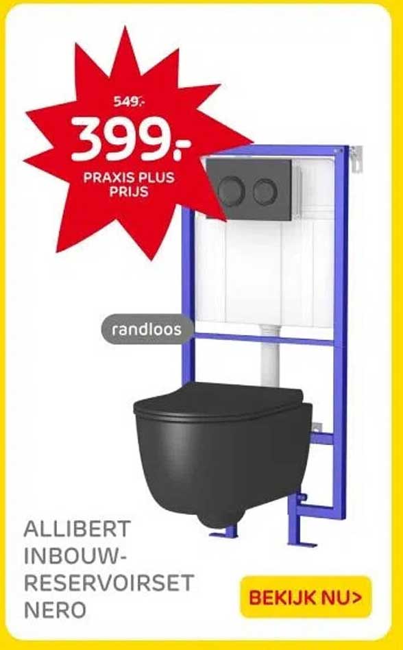 ALLIBERT INBOUW-RESERVOIRSET NERO