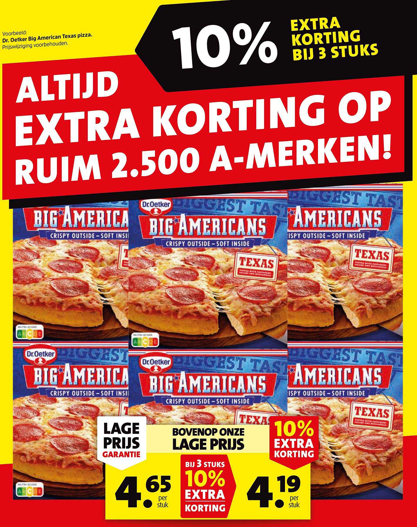 ALTIJD EXTRA KORTING OP RUIM 2.500 A-MERKEN!