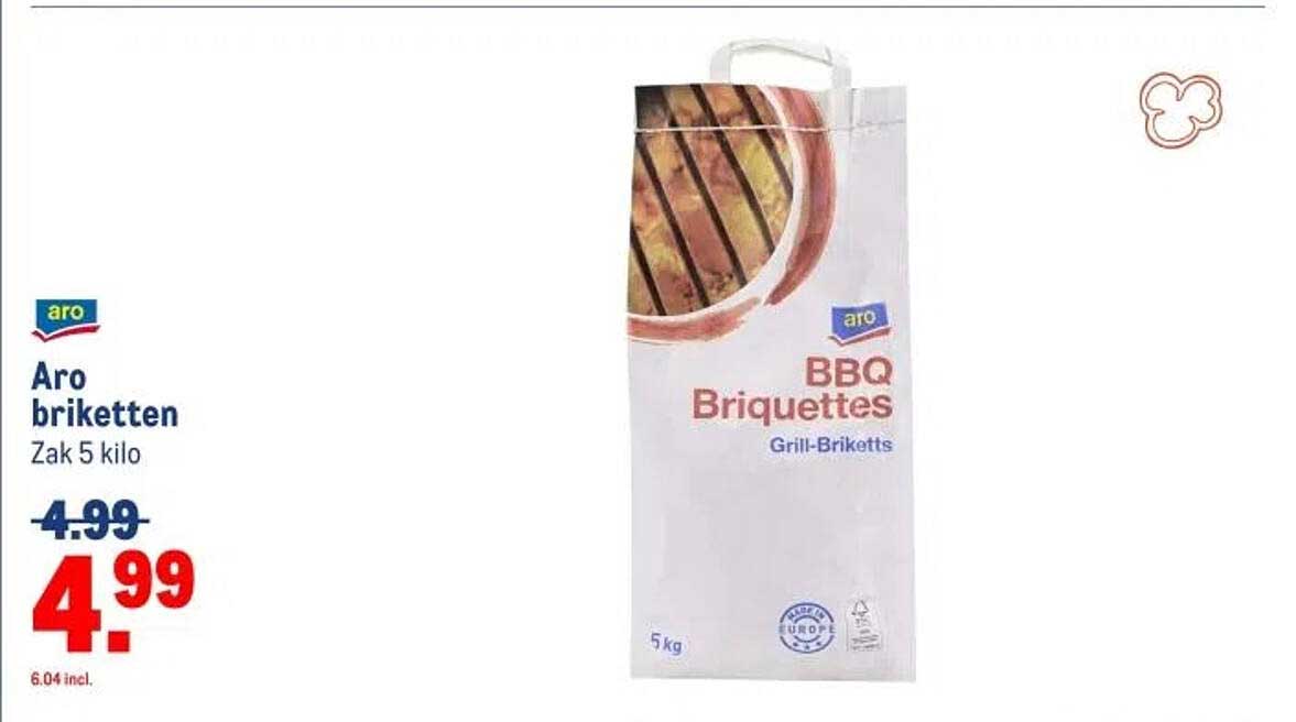Aro briketten Zak 5 kilo