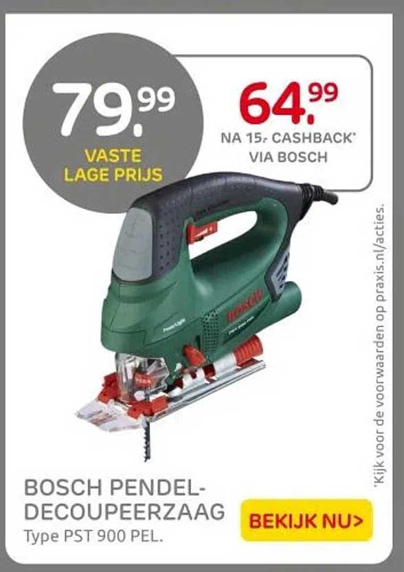 BOSCH PENDEL-DECOUPEERZAAG Type PST 900 PEL.