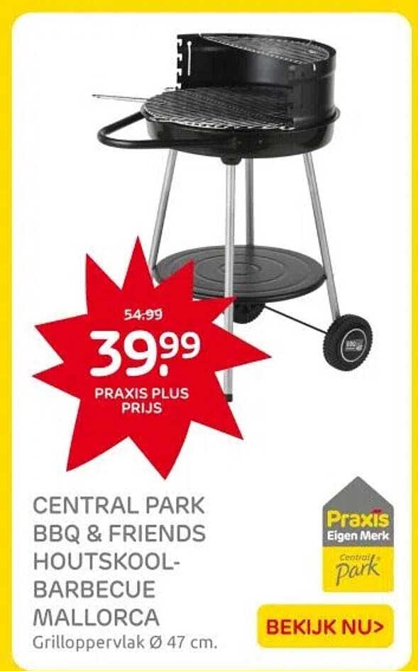 CENTRAL PARK BBQ & FRIENDS HOUTSKOOL-BARBECUE MALLORCA