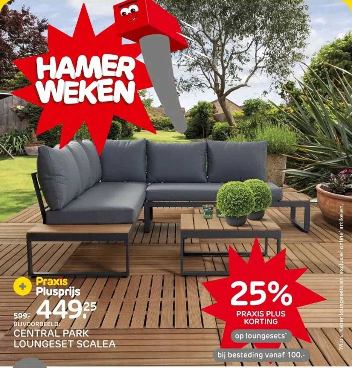 CENTRAL PARK LOUNGESET SCALEA
