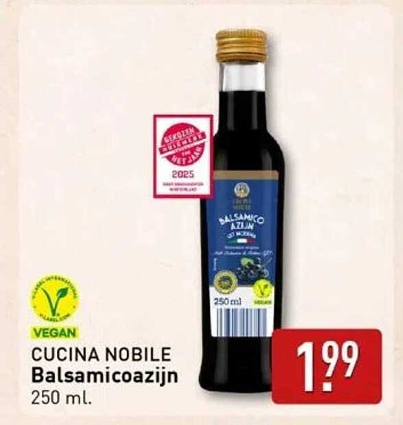 CUCINA NOBILE Balsamicoazijn 250 ml.