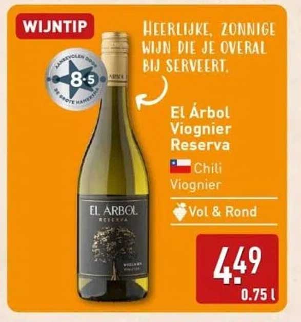 El Árbol Viognier Reserva