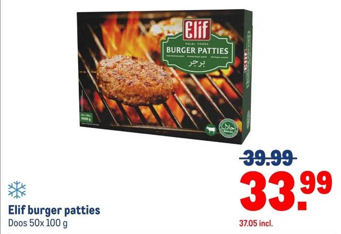 Elif burger patties