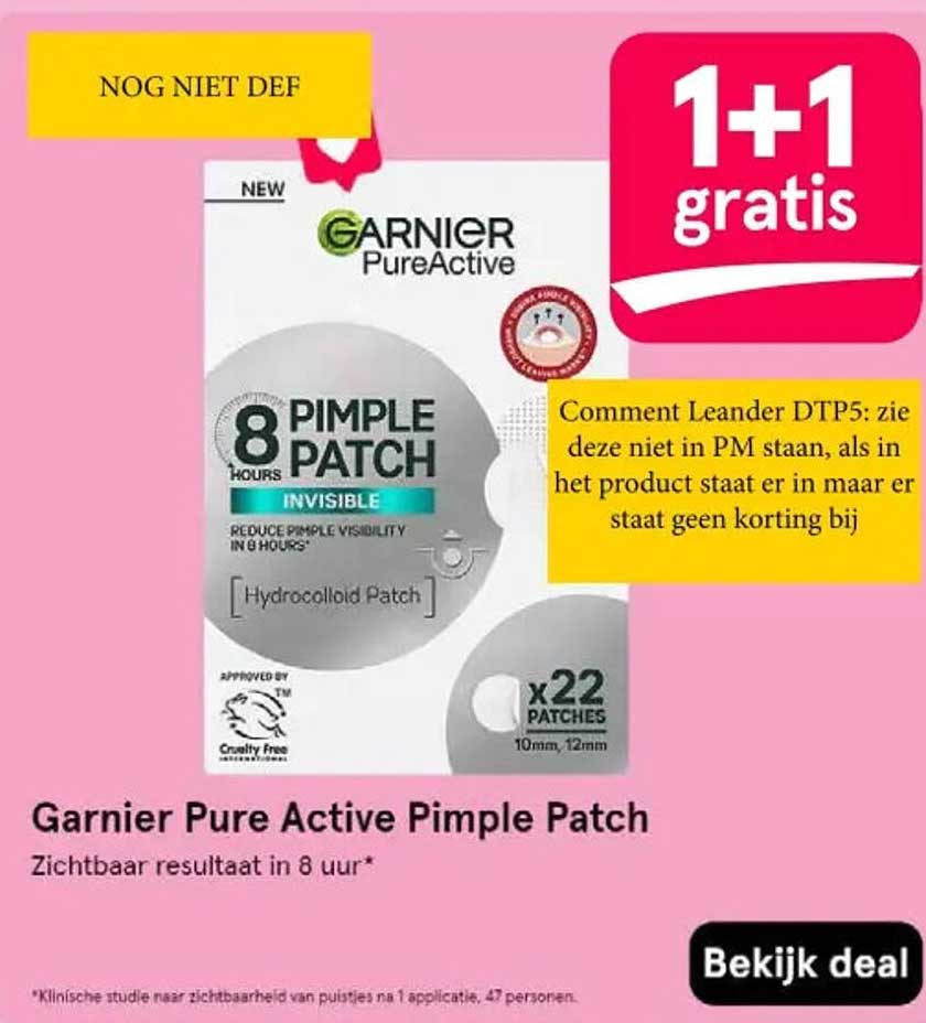 Garnier Pure Active Pimple Patch
