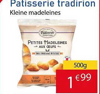 Kleine madeleines
