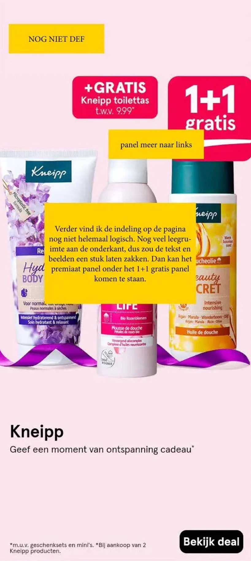 Kneipp - Geef een moment van ontspanning cadeau*