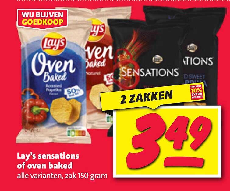Lay’s sensations of oven baked