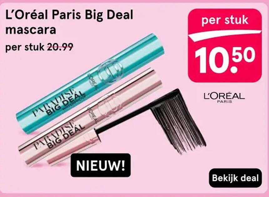 L’Oréal Paris Big Deal mascara