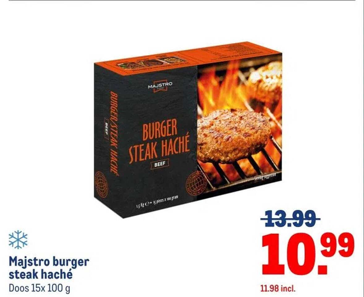 Majstro burger steak haché