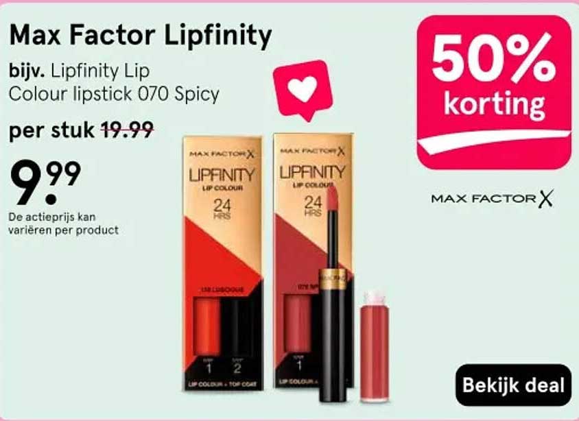 Max Factor Lipfinity