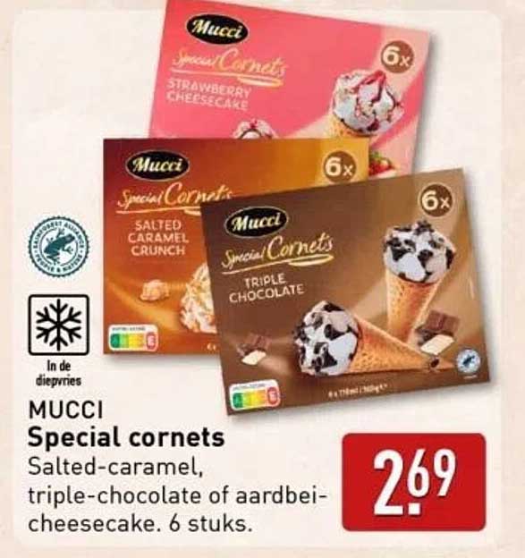 MUCCI Special cornetts