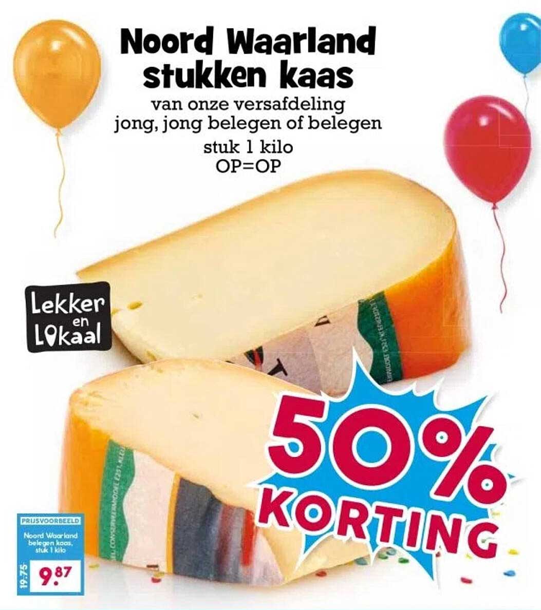 Noord Waaarland stukken kaas