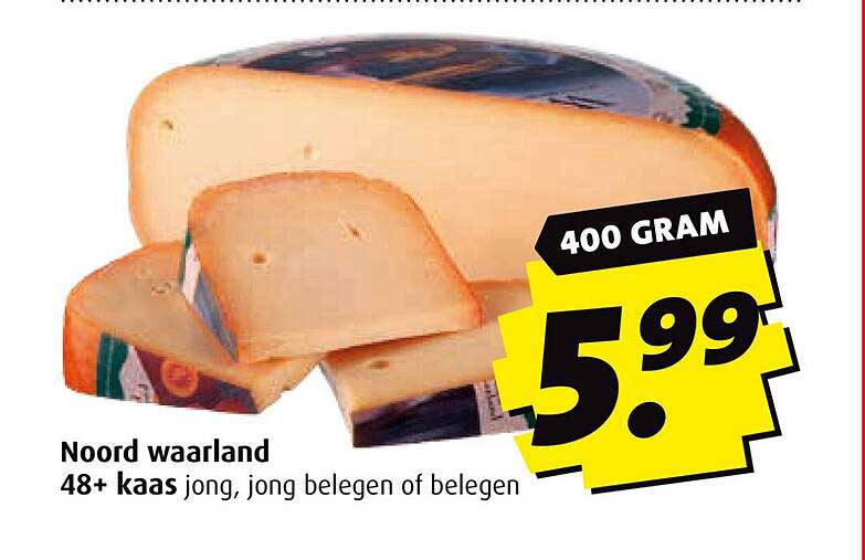 Noord waarland 48+ kaas jong, jong belegen of belegen