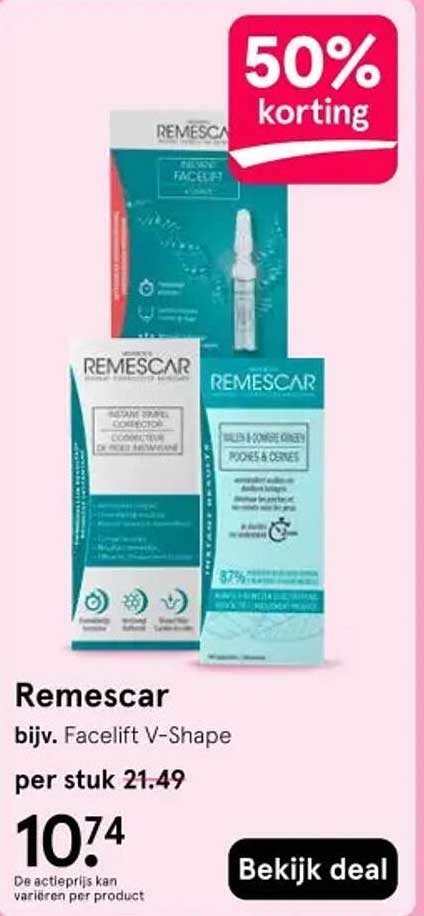 Remescar Facelift V-Shape