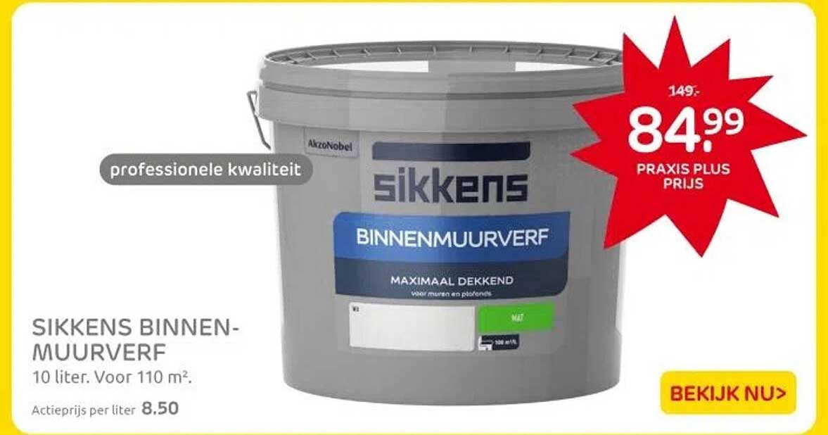 SIKKENS BINNEN-MUURVERF