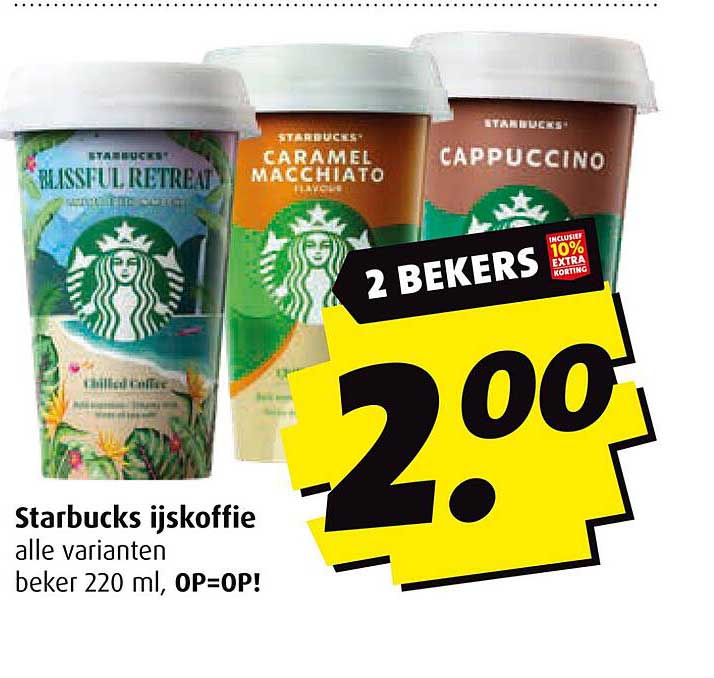 Starbucks ijskoffie
