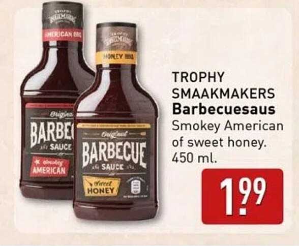 TROPHY SMAAKMAKERS Barbecuesaus