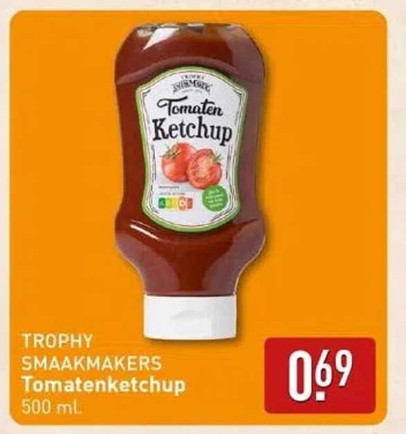 TROPHY SMAAKMAKERS Tomatenketchup 500 ml