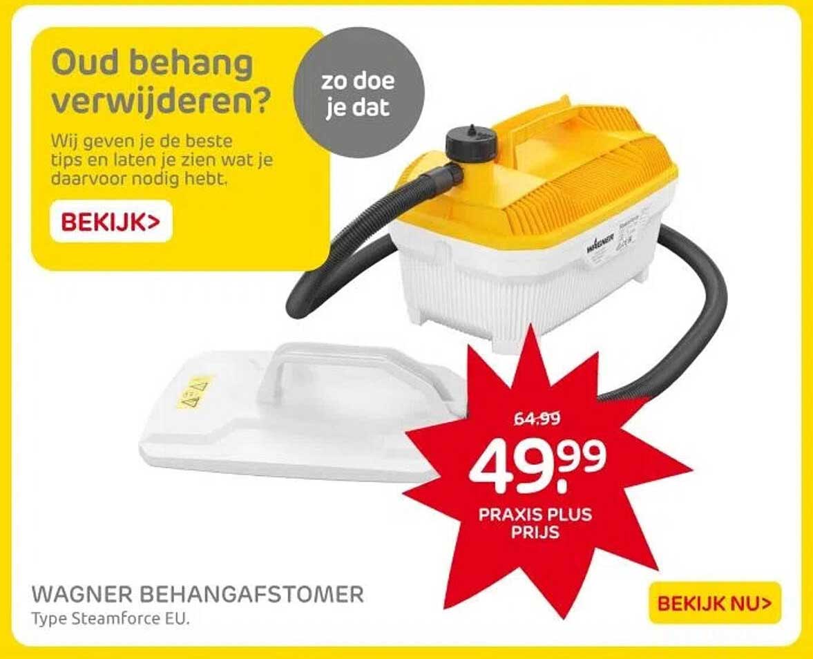 WAGNER BEHANGAFSTOMER Type Steamforce EU