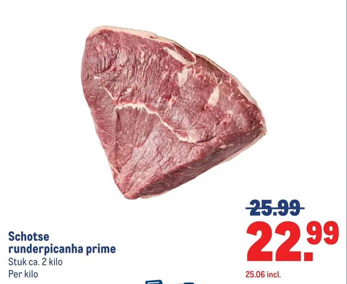 Schotse runderpicanha prime