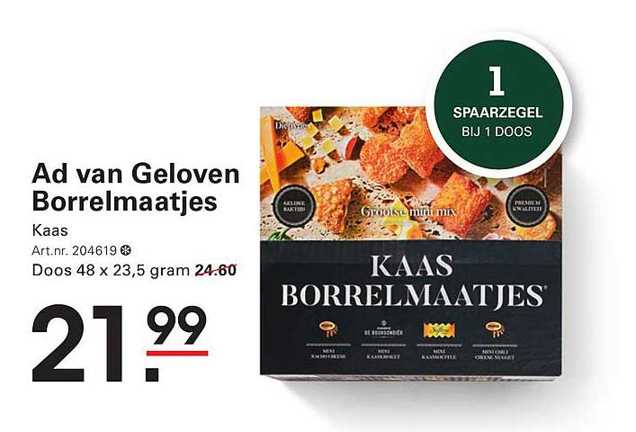 Ad van Geloven Borrelmaatjes