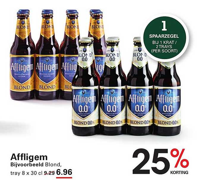 Affligem Blond, tray 8 x 30 cl