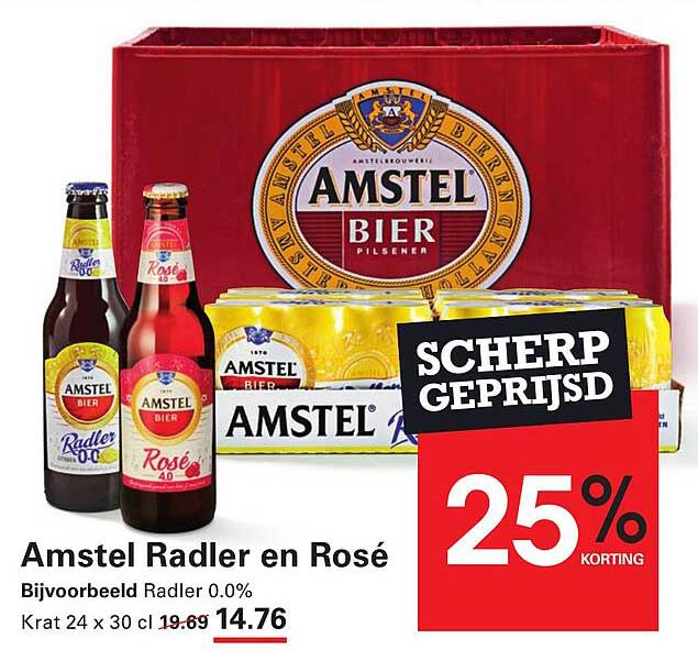 Amstel Radler en Rosé