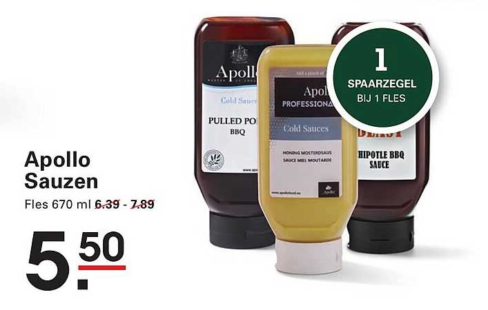 Apollo Sauzen Fles 670 ml