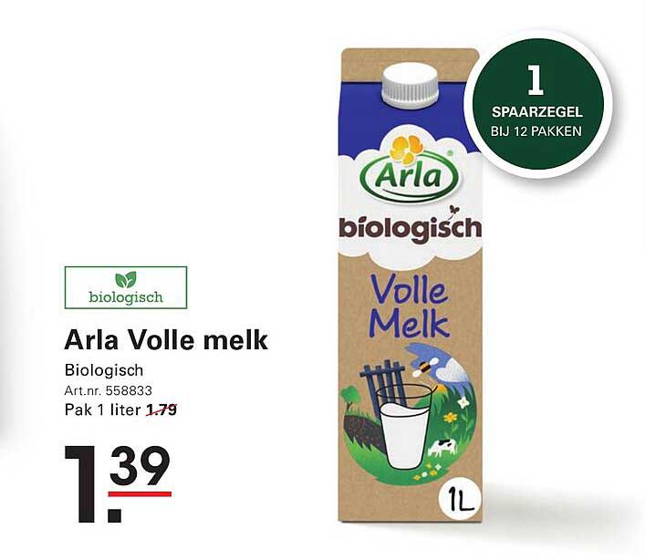 Arla Volle melk