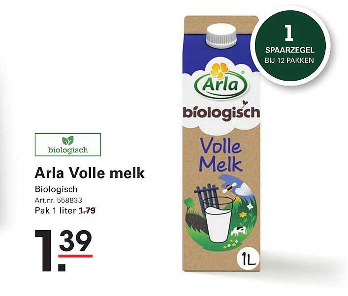 Arla Volle melk