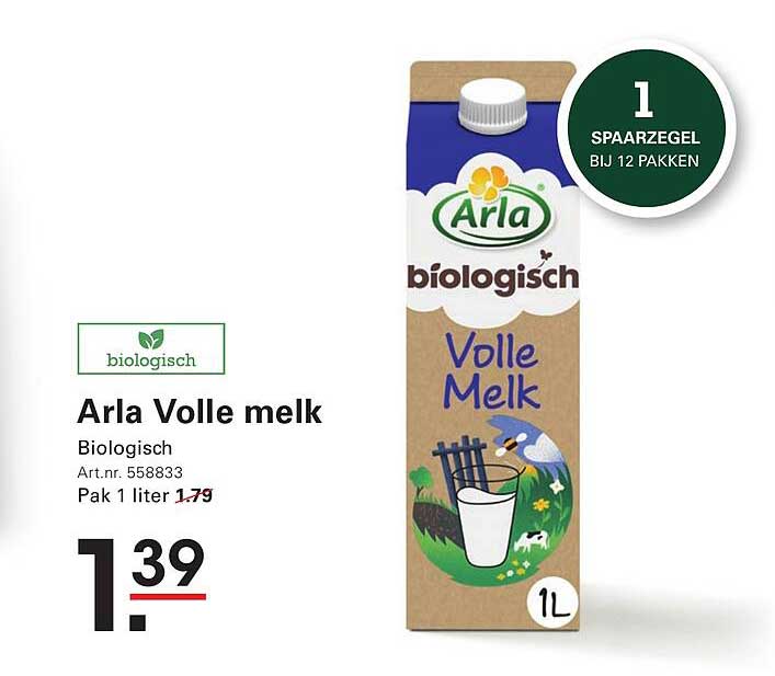Arla Volle melk