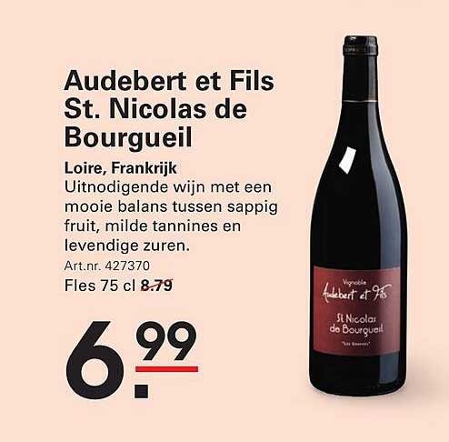 Audebert et Fils St. Nicolas de Bourgueil