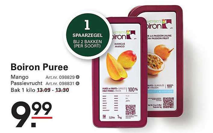 Boiron Puree - Mango & Passievrucht