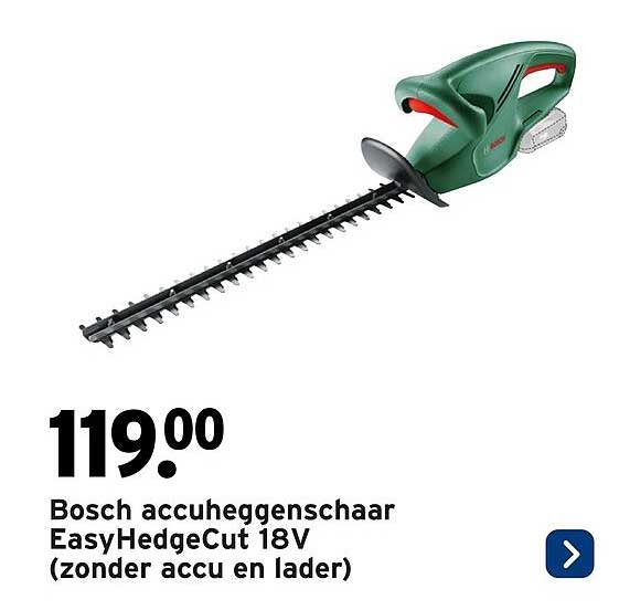 Bosch accuheggenschaar EasyHedgeCut 18V (zonder accu en lader)