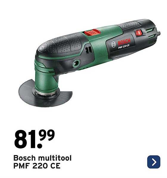 Bosch multitool PMF 220 CE