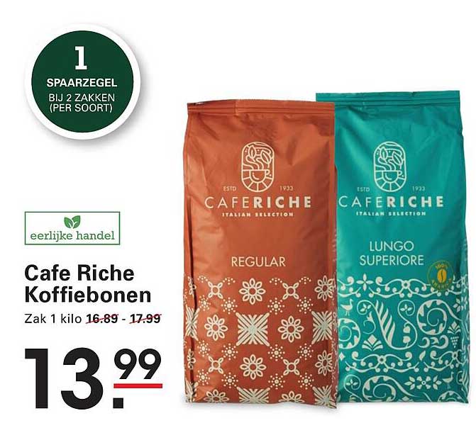 Cafe Riche Koffiebonen