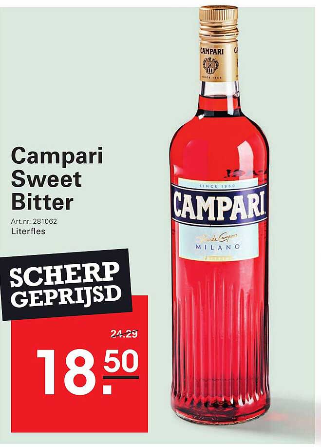 Campari Sweet Bitter
