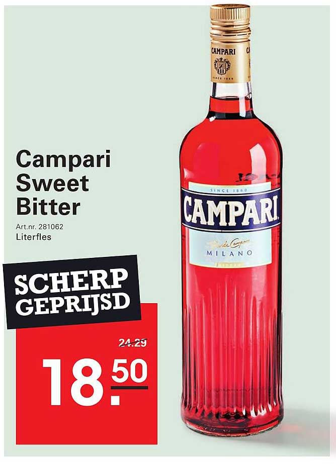 Campari Sweet Bitter