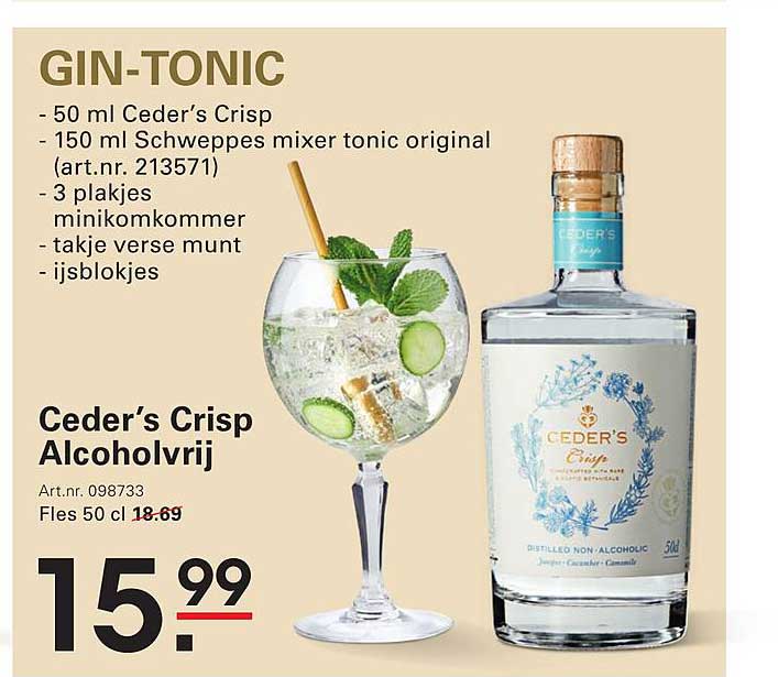 Ceder's Crisp Alcoholvrij
